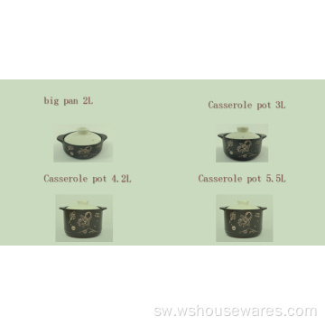 Morden style Big Pan Pan Pande zote Casserole Pot.